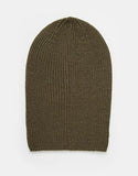 Slouchy Beanie Hat In Khaki