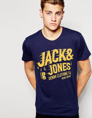 T-Shirt with Jack & Jones Print