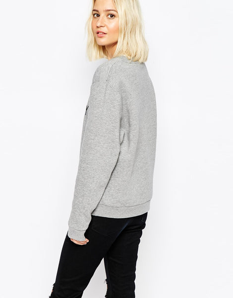 Embroidered Logo Sweatshirt
